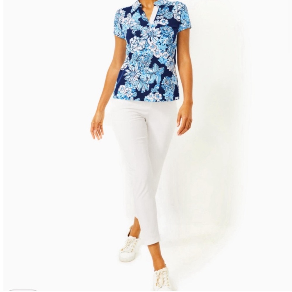 Lilly Pulitzer white corso pant UPF 50+ women’s size 12